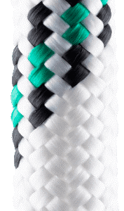 Cuerda RBS semi estática 10mm 11mm 12mm colores diversos